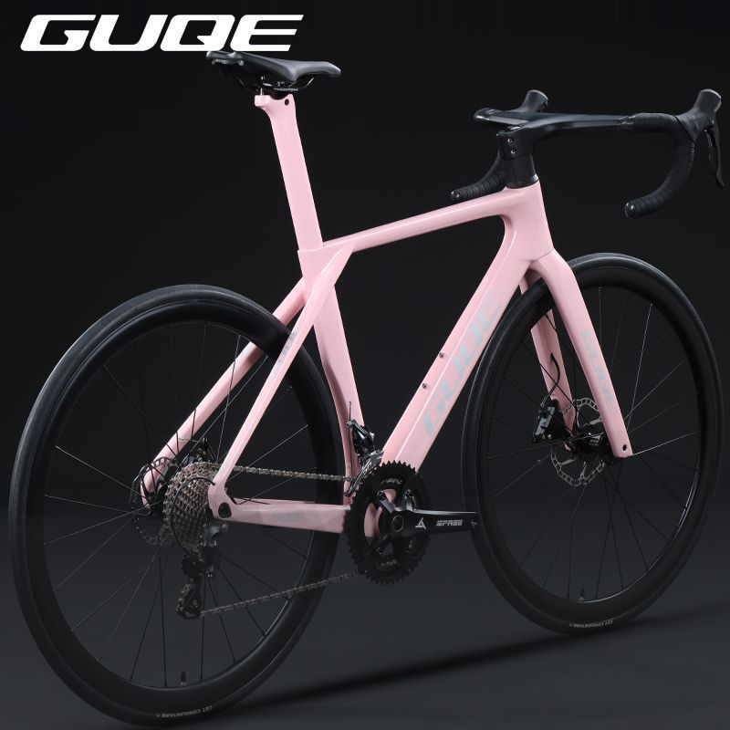 Guqe Valley Cycling Carbon Fiber Oil Brake Variable Speed Student Adult Men's Women's 20-Speed Outdoor Bicycle