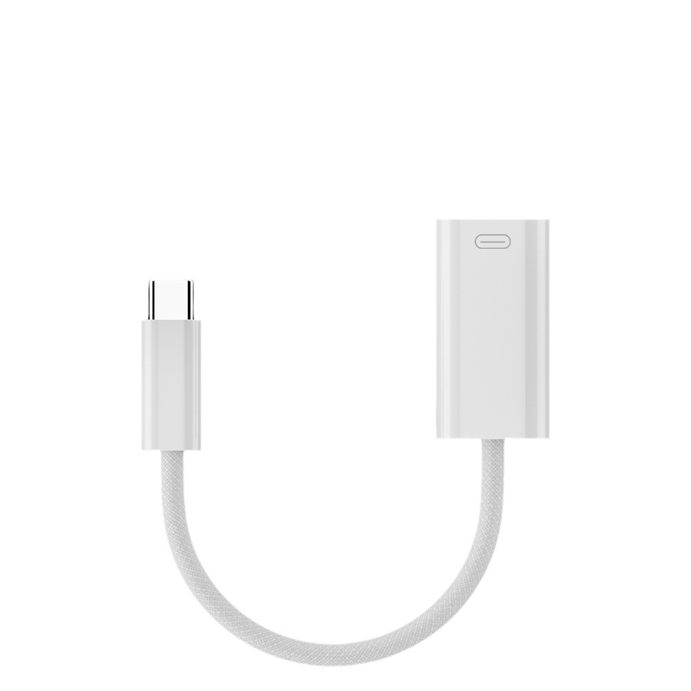 Type-C to Lightning Headphone Adapter Short Cable Is Suitable for Apple iPhone 17 Headphone Audio Cable