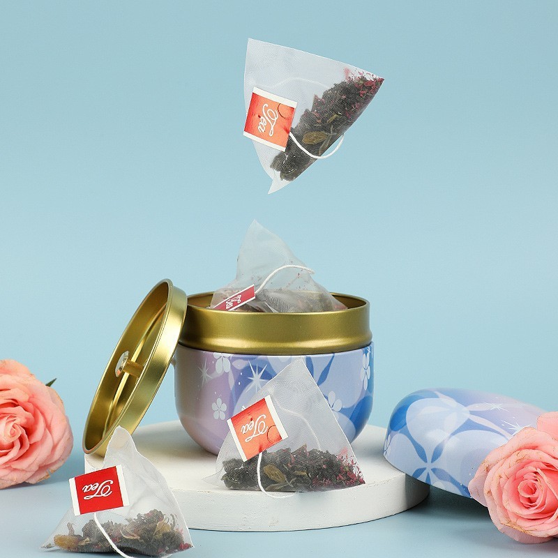 Wedding tea tea bag with hand gift Small Pot Tea Flower tea girl health tea wedding gift peach oolong tea cold tea bag