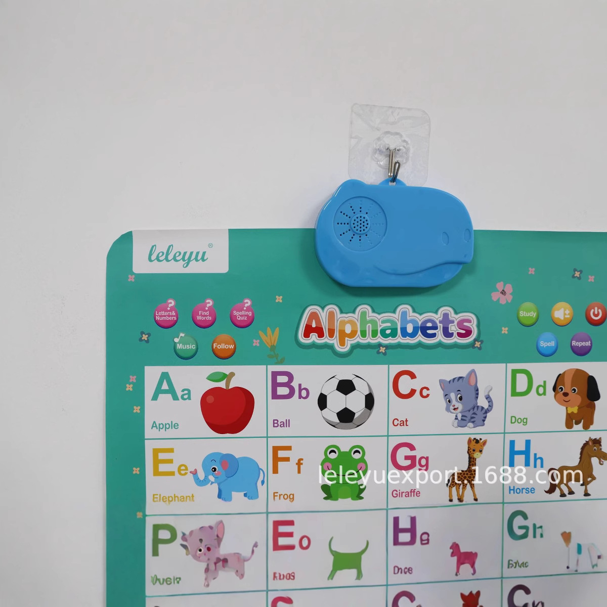 Foreign Trade Export English Alphabet Piano Scene Audio Wall Chart Educational Toy Encyclopedia Knowledge Fun Question and Answer Abc