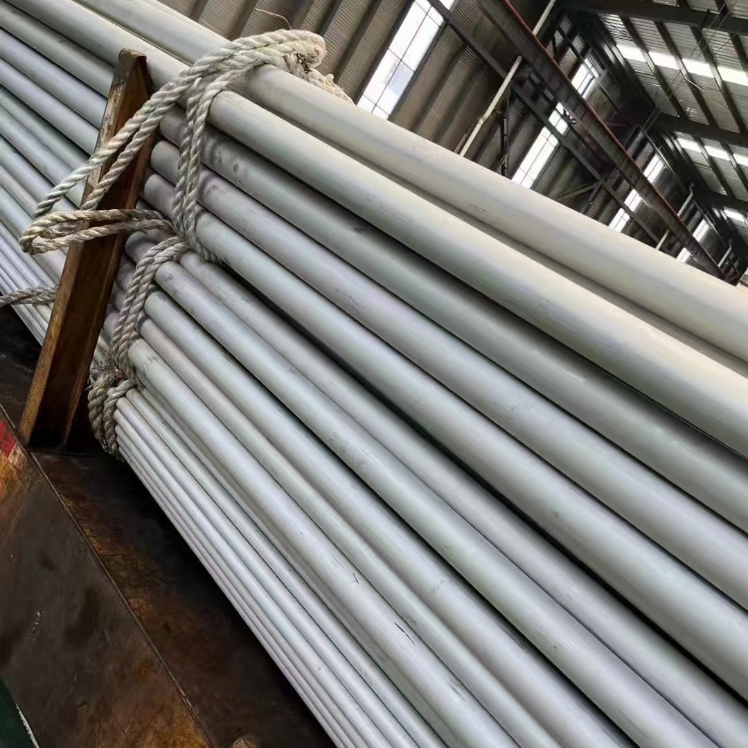 Tianjin Spot 316L304 Stainless Steel Seamless Pipe Industrial Seamless Steel Pipe Circulation Delivery Hollow Pipe Large Round Pipe
