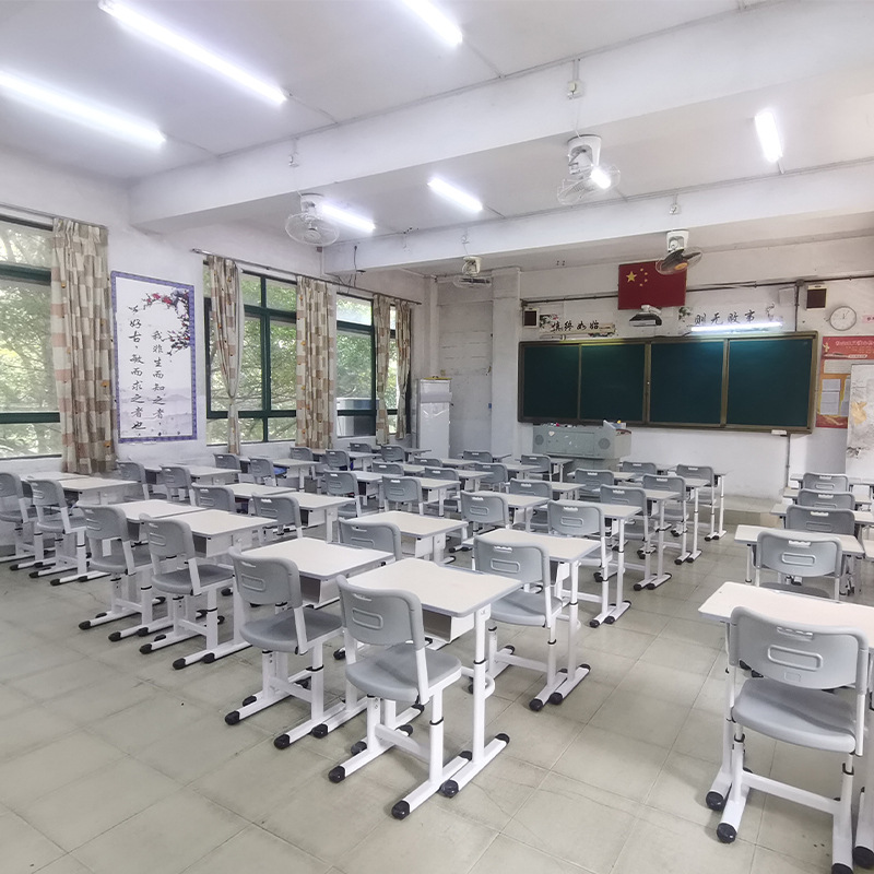 Desks and Chairs for Primary and Secondary School Students Manufacturer School Desks and Chairs Training Class Tutoring Class Casing Lift Single Desks and Chairs