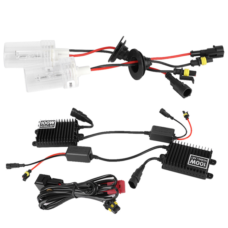 Wholesale manufacturers 12V100W xenon lamp suit high brightness high power HID xenon headlight headlight headlight