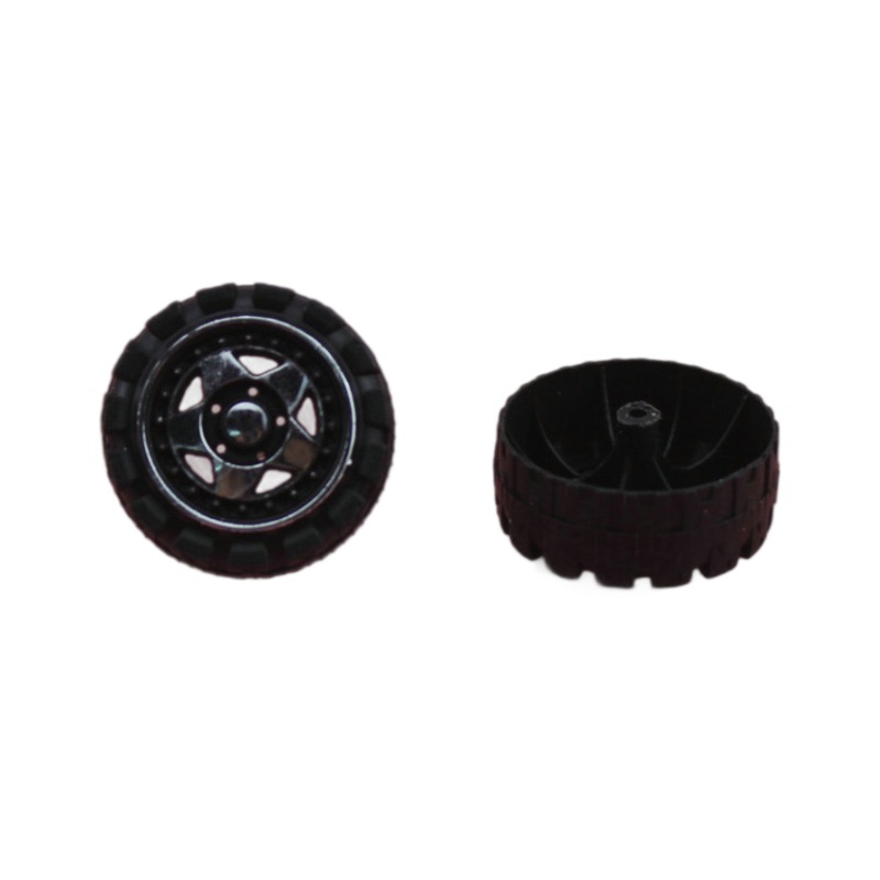 T352A thick new plastic wheel toy wheel automatic hot silver dumping no free shipping