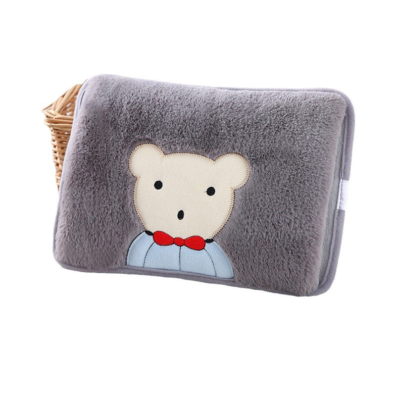 GB Hot Water Bag Charging Hot Water Bag Rechargeable Baby Warm Explosion-proof Electric Hand Warm Water Bag Plush Cute Warm
