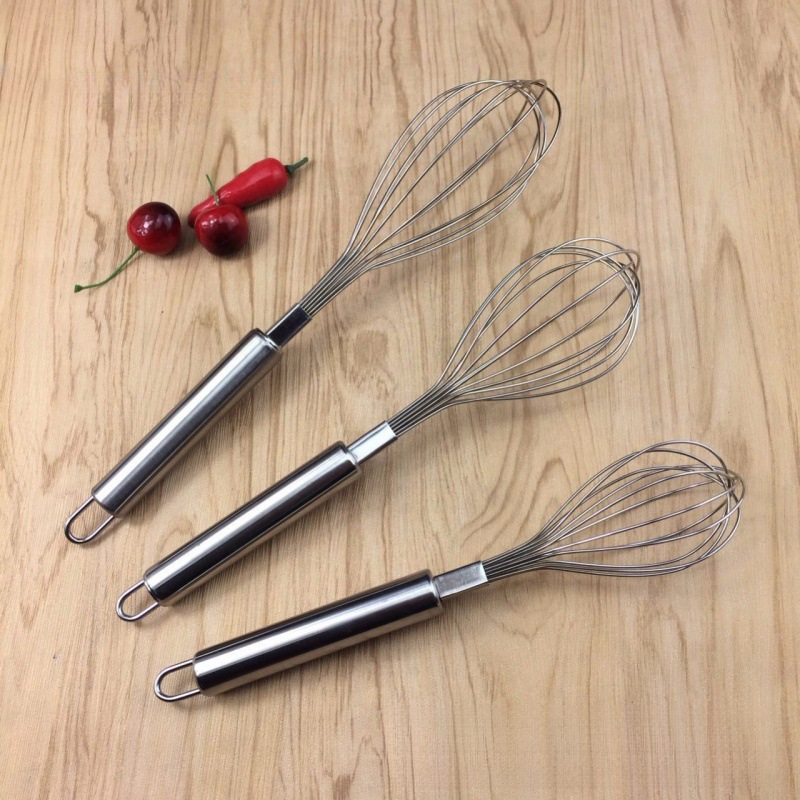 Stainless Steel Mixer Manual Household Cake Baking Egg Beater Kitchen Gadgets Supplies Egg Beater