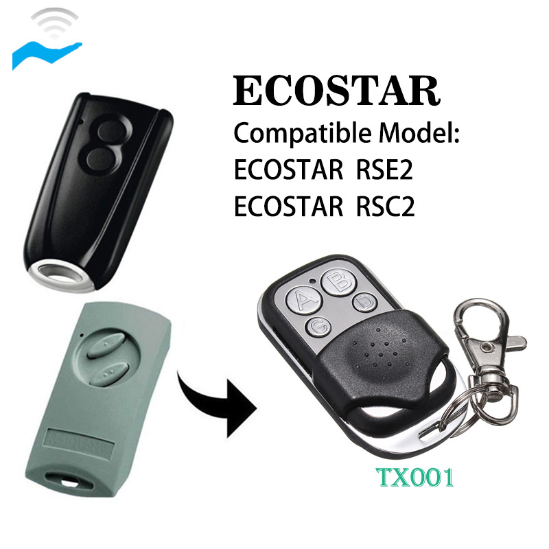 Horman ECOSTAR RSC2, ecostar RSE2 compatible remote control 433.92MHz