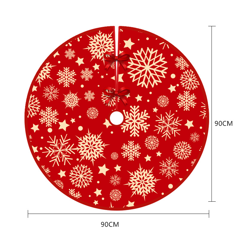 Amazon cross-border new Christmas decoration Christmas tree skirt exquisite Christmas tree decoration Christmas decorations wholesale