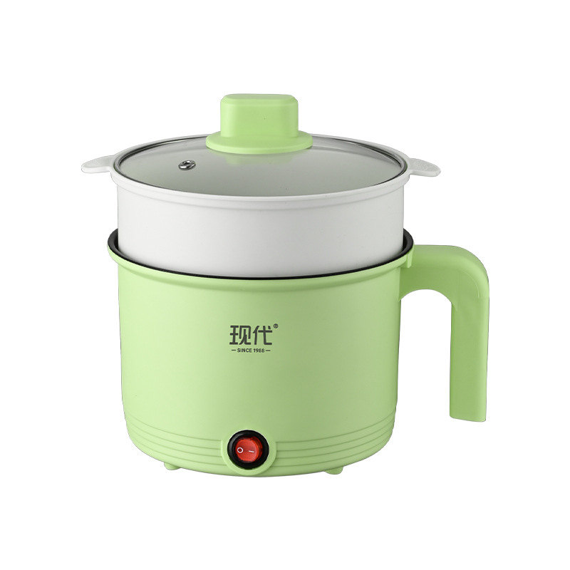 Modern Mini Electric Cooking Pot Dormitory Student Pot Multi-Functional Household Small Electric Hot Pot Dormitory Noodle Cooking Pot Electric Hot Pot
