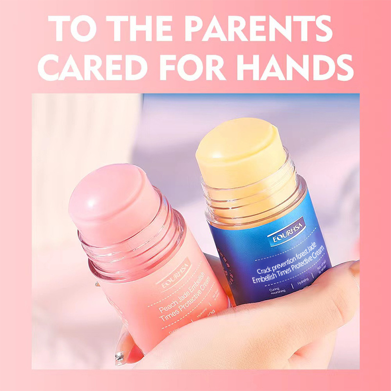 Han Sha Cross-border English Version Vaseline Peach Special Care Cream Moisturizing Anti-dry Cracking Anti-freezing Hand Foot Care Cream Foreign Trade Factory