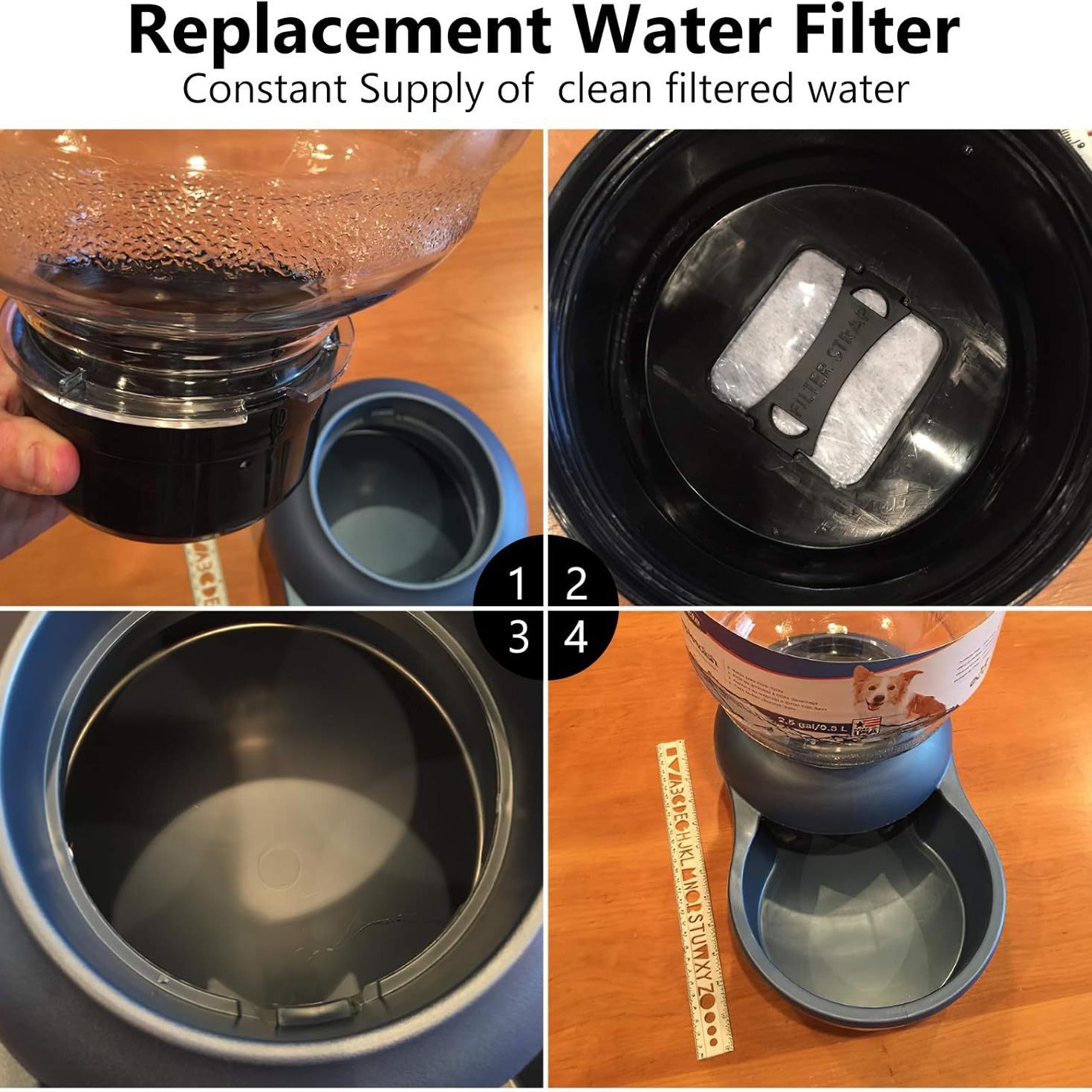 Amazon's Best-Selling Pet Water Dispenser Filter Element Petmate Coconut Shell Activated Carbon Filter Cotton Food Grade Smart