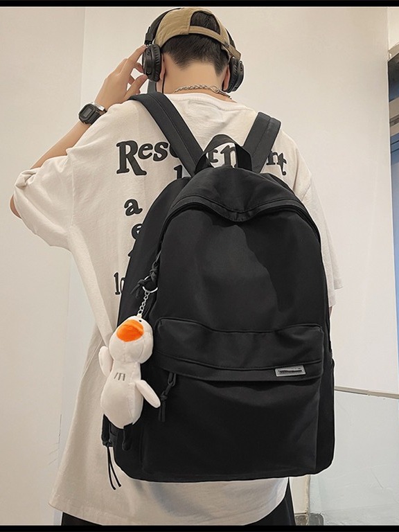 Backpack simple large capacity travel backpack female leisure Japanese junior high school student schoolbag