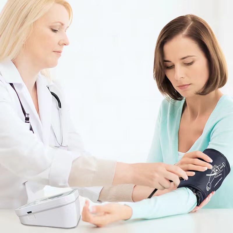 Cross-border sphygmomanometer automatic intelligent blood pressure measuring instrument export tonometer upper arm neutral sphygmomanometer manufacturers