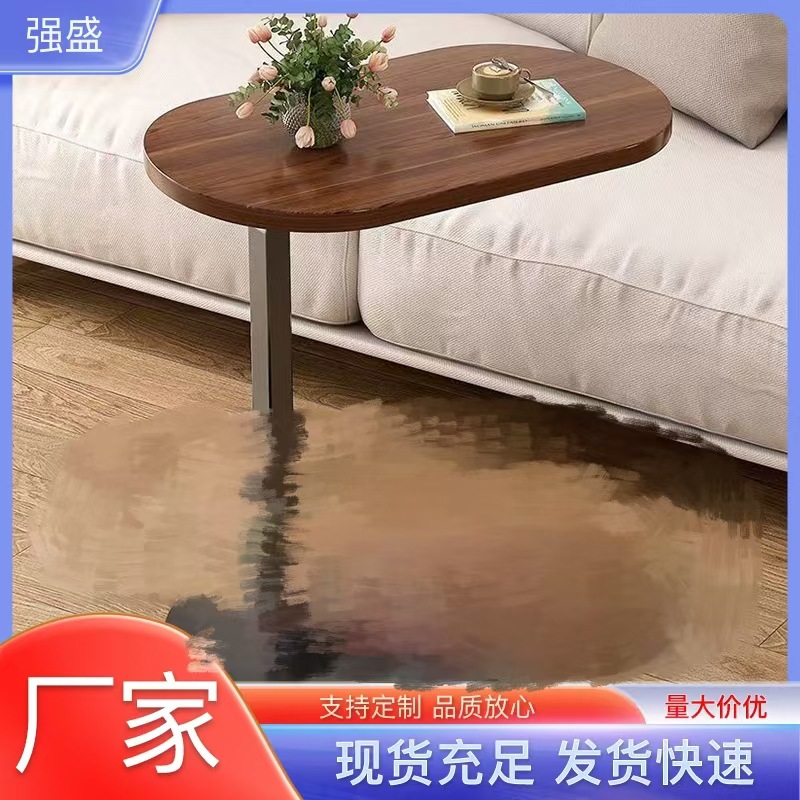 Простой домашний столик, съемный угловой столик, оптовая продажа для маленькой квартиры, прикроватная тумбочка