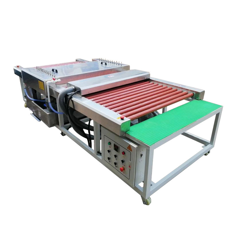 Small glass cleaning machine 1.2 meters stainless steel frequency conversion speed sliding door cleaning machine automatic dryer