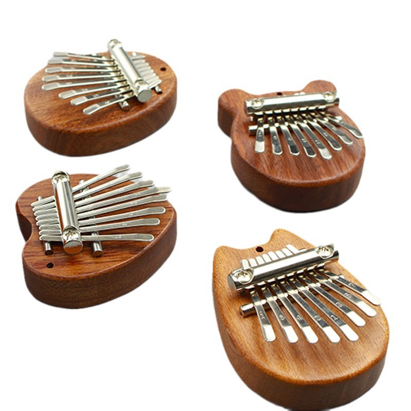 8-tone 17-tone/21-tone kalimb peach blossom core kalimb finger piano portable instrument thumb piano