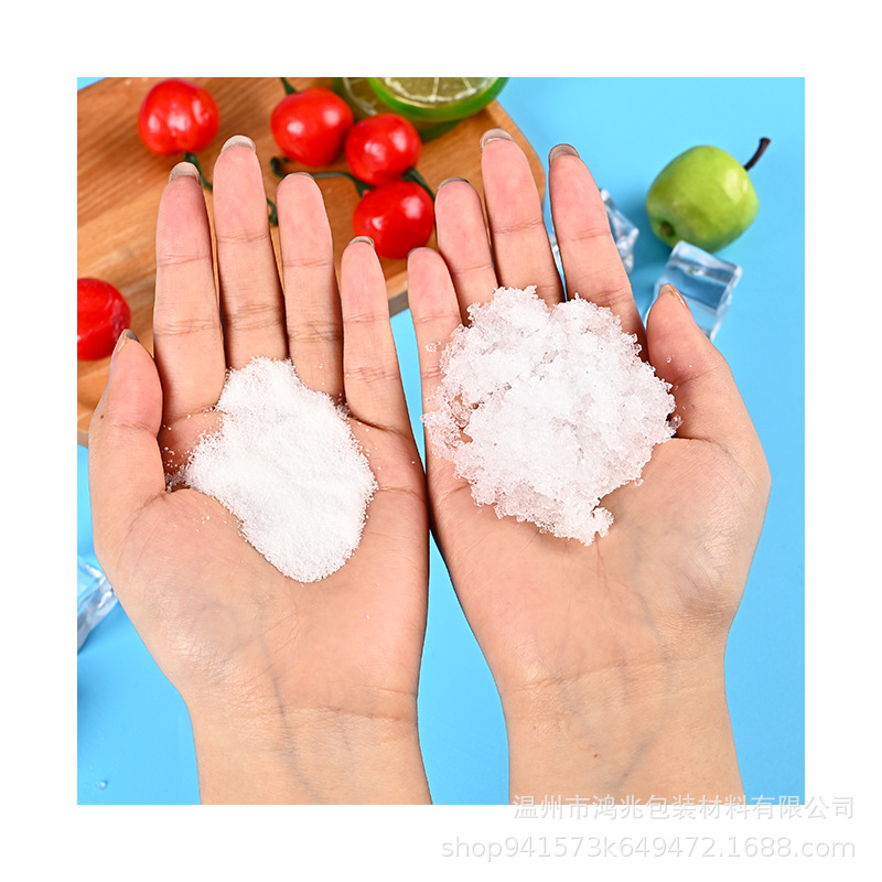 No need for water injection self-priming ice bag fresh-keeping refrigerated cooling ice bag food seafood thickened ice bag express ice bag