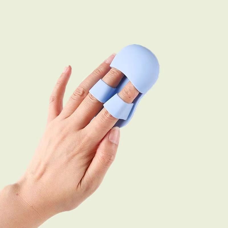 in stock and fast delivery Mini Finger Face Washing Brush Soft Hair Silicone Face Washing Brush Massage Makeup Remover Face Cleanser Face Washing Brush