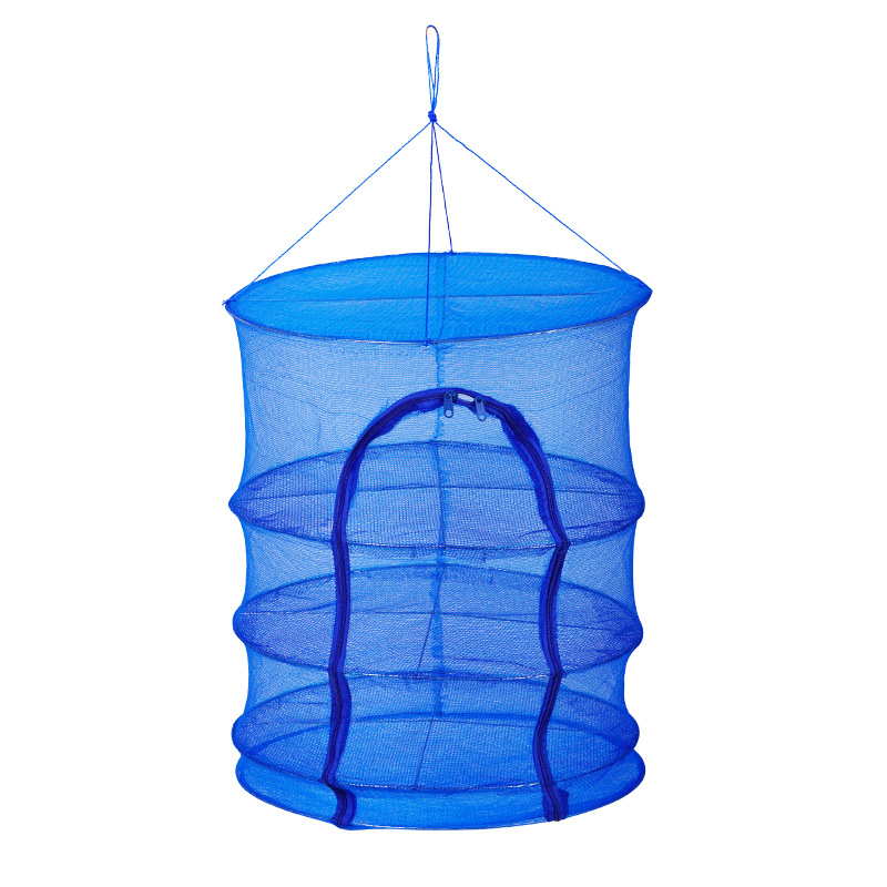 Folding Fishing net fly-proof cage drying cage household drying net rack dry goods drying fishing net drying drying net PE mesh