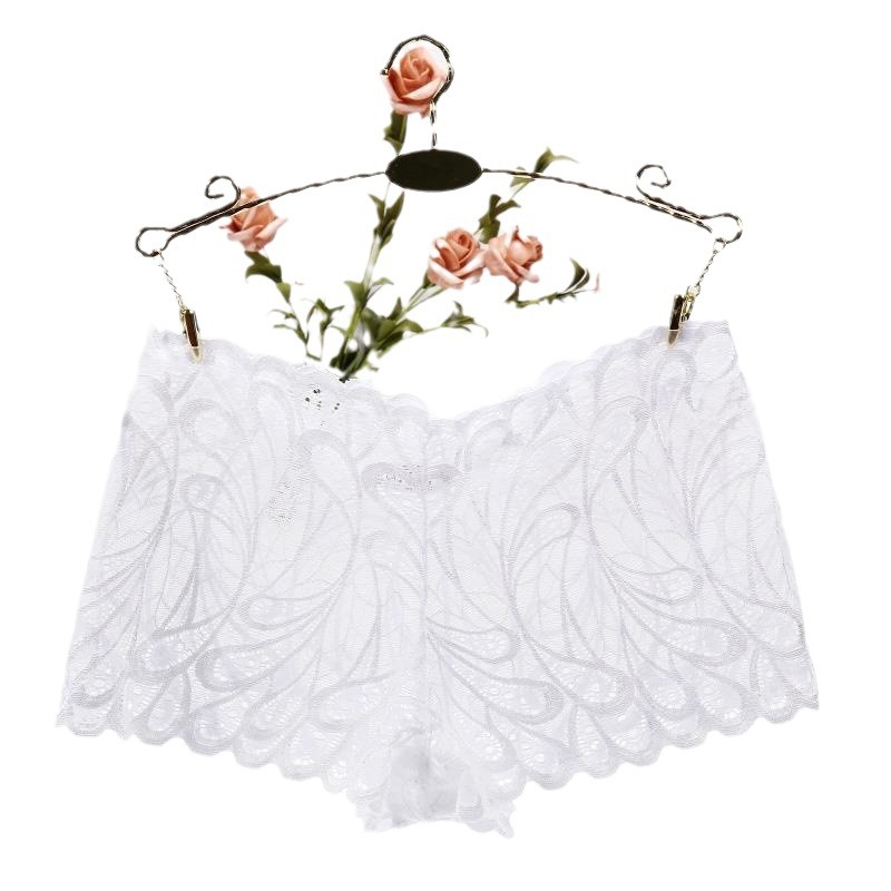 Foreign Trade Lace Underwear for Women Plus Size Women Sexy Lace Underwear for Girls Pure Desire Lace Boxer Briefs for Women