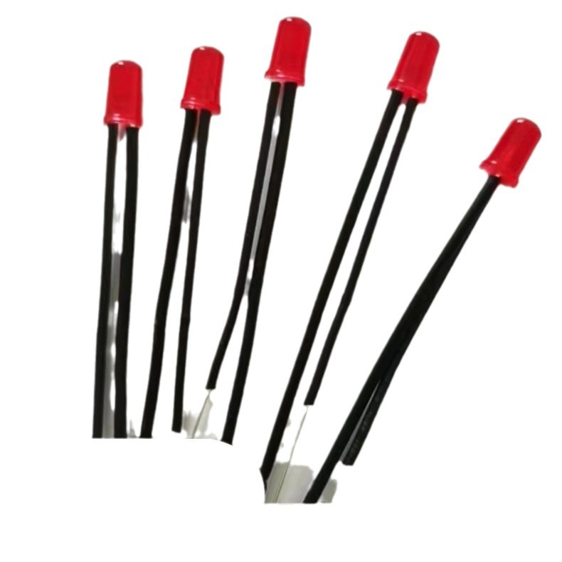 Supply LED Red Indicator Light Colorful Indicator Torch Plus Resistance Bulb 6 * 18 Germanium Light Indicator Bulb