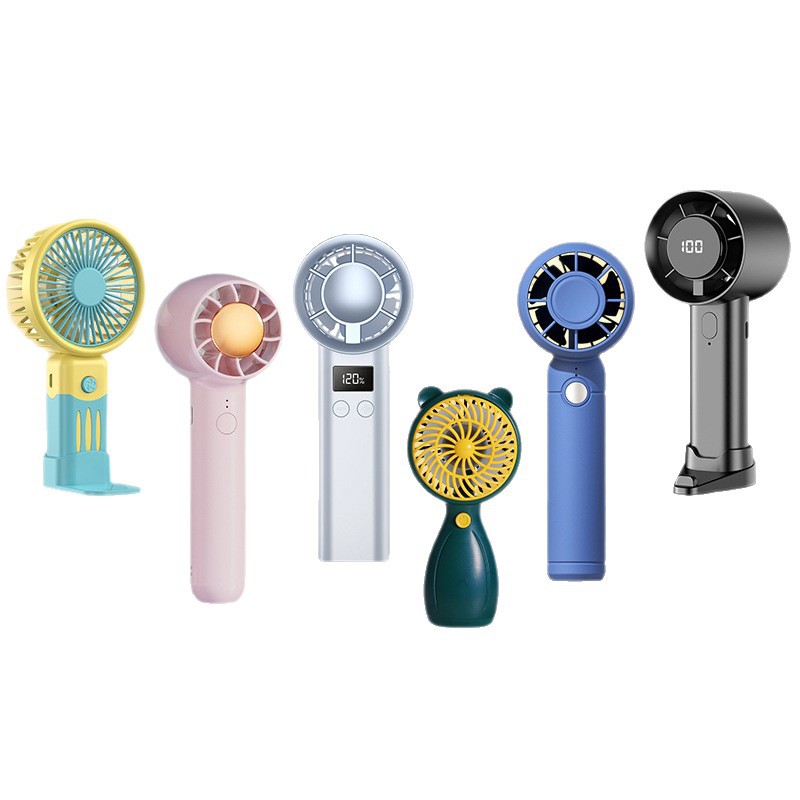 Cross-Border Popular Portable Small Fan Office Desktop Mini Electric Fan Student Dormitory USB Charging