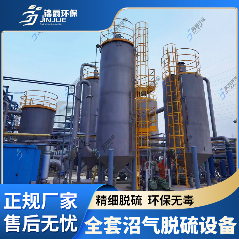 Biogas Engineering Desulfurization and Dehydration Purification Equipment Dry Desulfurization Tank Biogas Dry Desulfurization Tower Jinjue Environmental Protection