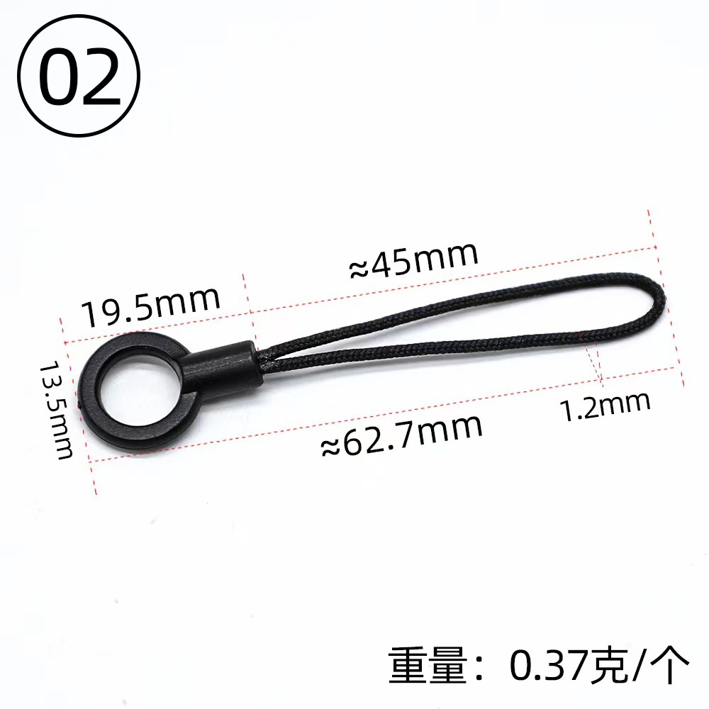 Spot Circle Mobile Phone Lanyard Ring Buckle Diyu Disk Mobile Phone Rope Unisex Aircraft Buckle Hanging Line Mobile Phone Case