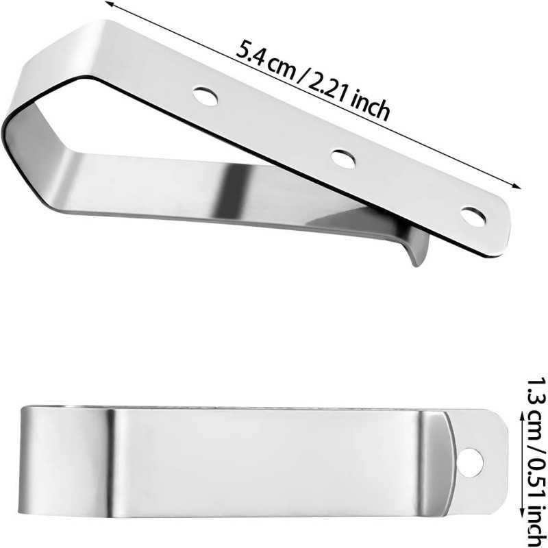 Garage Door Remote Control Back Clip Car Sun Visor Transmitter Clip Hook Three-Hole Clip Remote Control Holder