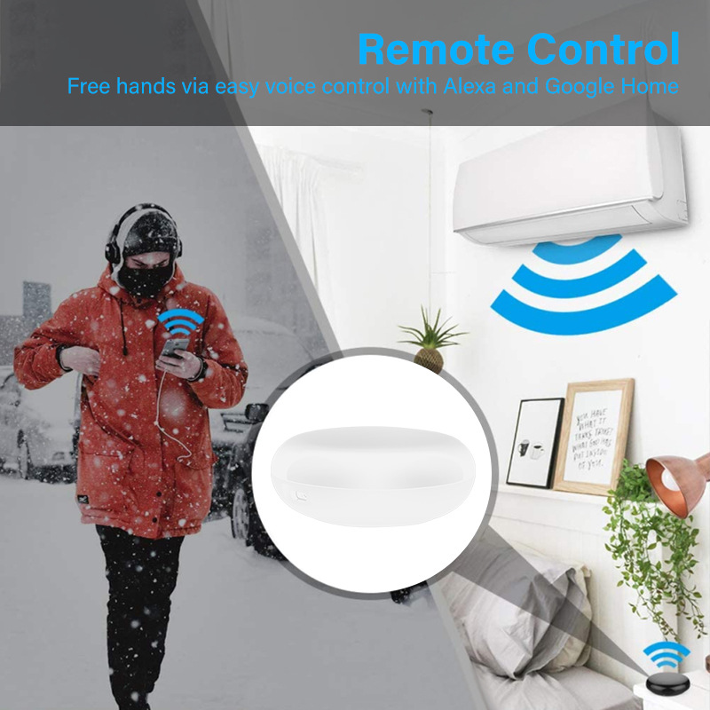 WiFi smart infrared remote control graffiti universal remote control TV set-top box air conditioning smart wifi remote control