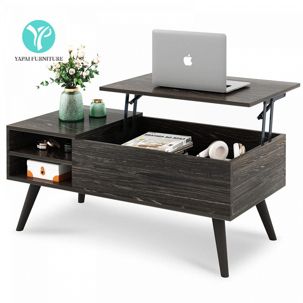 Кофейный столик от фабрики Amazon Cross-Border Supply, простой стол с подъемным механизмом для хранения, оптовая продажа для гостиной