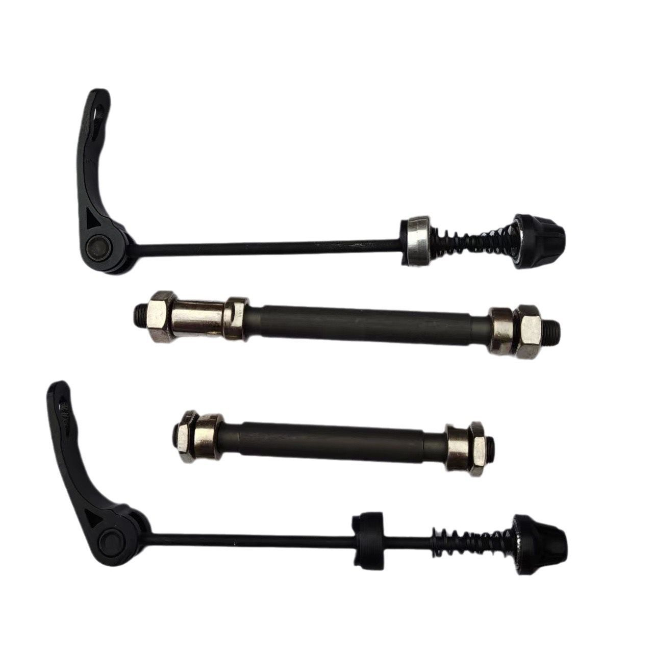 Bicycle solid shaft front axle rear axle ball hub axis shaft Rod quick release hollow shaft bearing