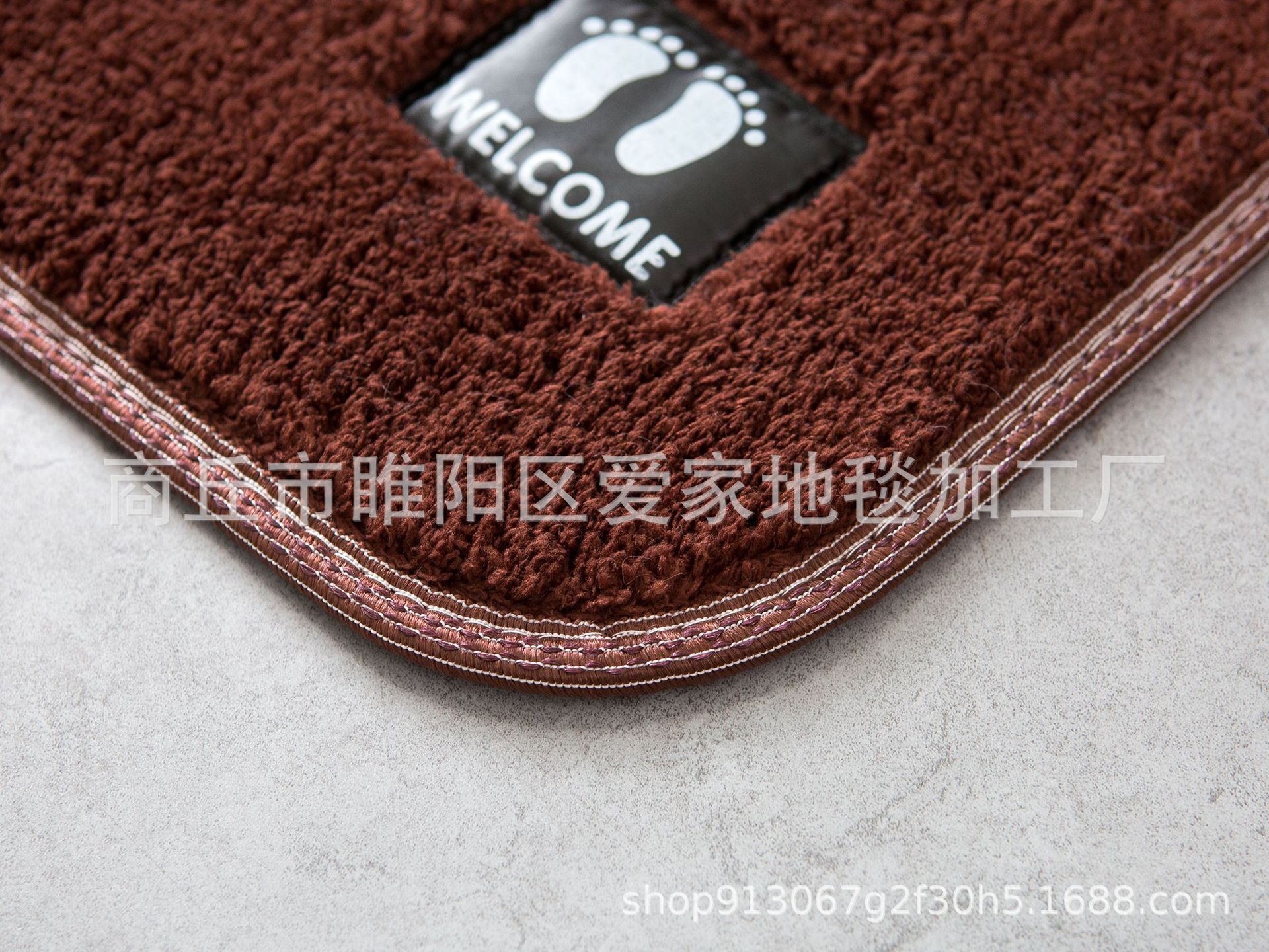 Bathroom Absorbent Non-Slip Floor Mat Entry Mat Bathroom Kitchen Toilet Non-Slip Carpet