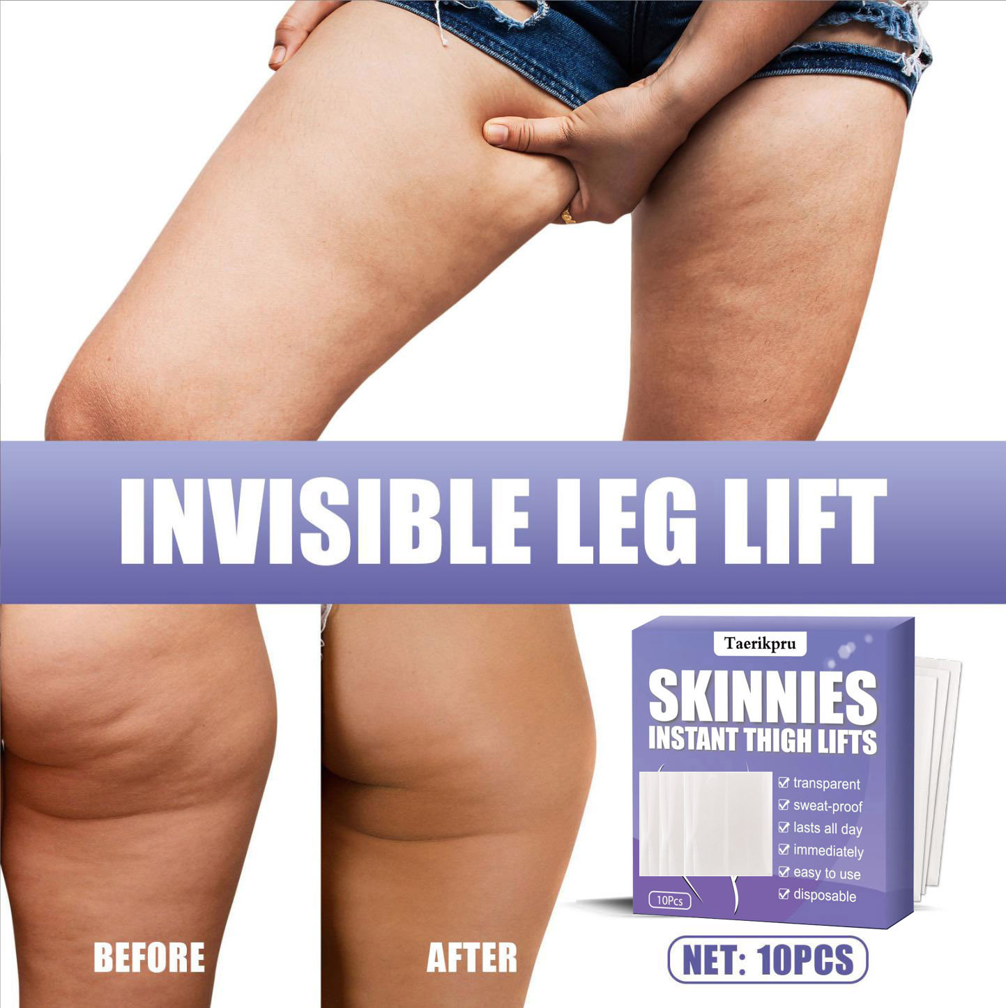 Lazy Thigh Tape Lazy Thigh Shaping Patch Litching Muscle Leg Shaping Beautiful Leg Slimming Patch