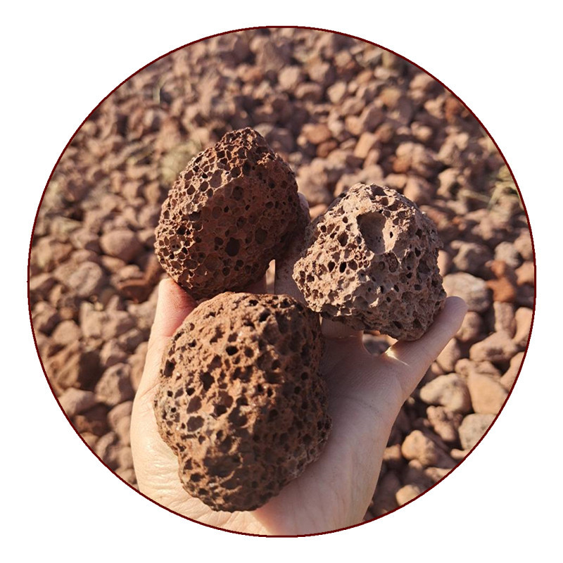 Fragrant stone wholesale porous volcanic stone fire-free aromatherapy stone artificial selection washed volcanic rock fragrant stone Black