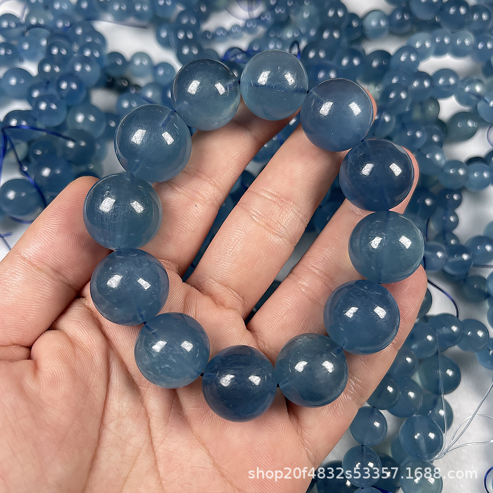 Huiying Jewelry Natural White Crystal Pink Crystal Bracelet for Women Aquamarine Green Ghost Amethyst Bracelet for Men Wholesale