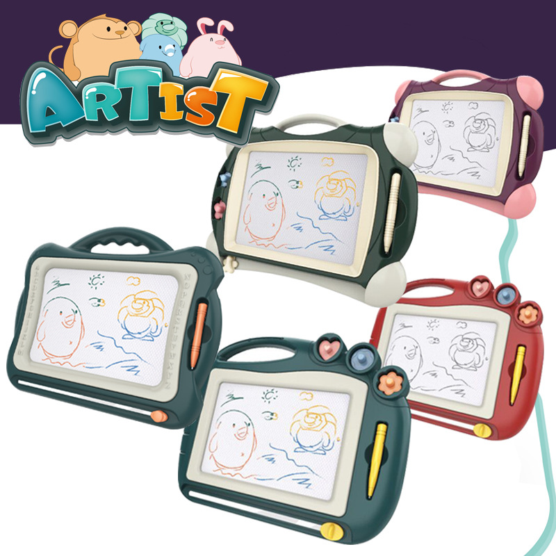 Импортная магнитная доска для рисования для детей, раннее образование, пластиковая доска для граффити, развивающие игрушки