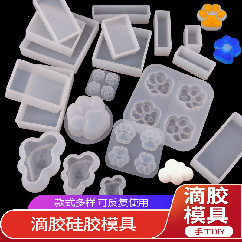 diy pinch mold cat claw silicone mold pinch music hand pinch toy