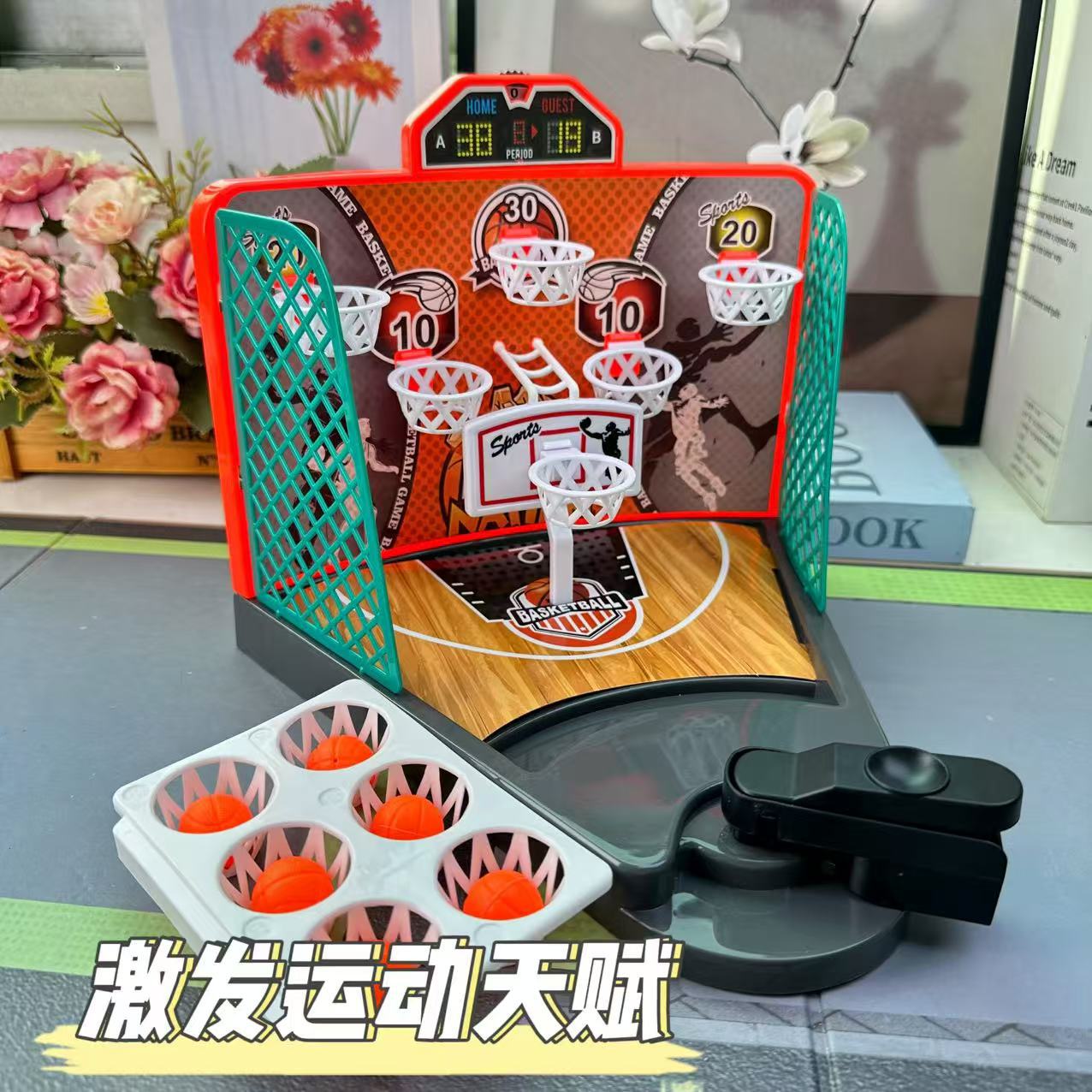 Настольная игра с пальцевым баскетболом для детей, интерактивная игра для родителей и детей