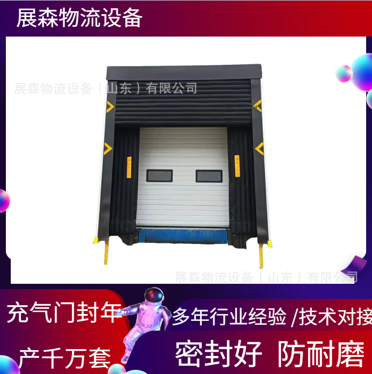 Adjustable inflatable door seal freezer PVC waterproof seal