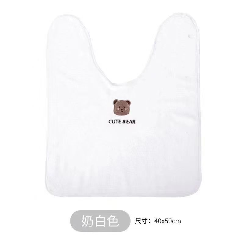 [Waterproof bib] children's wash towel children's towel brushing face mouthwash towel baby face wash bib
