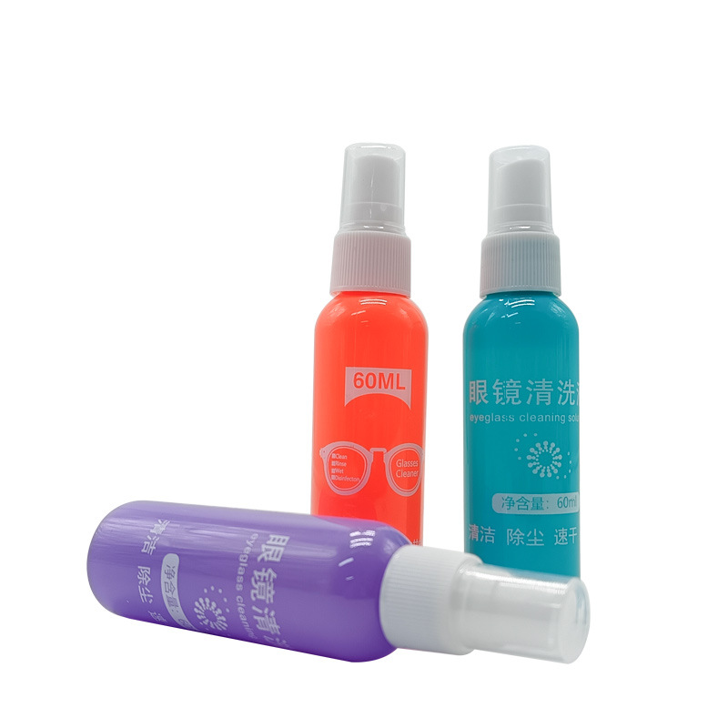 Manufacturer Wholesale Lens Cleaning Fluid Glasses Care Agent 60ml Mobile Phone Screen Cleaning Water Care Solution Can Be Printed with Logo