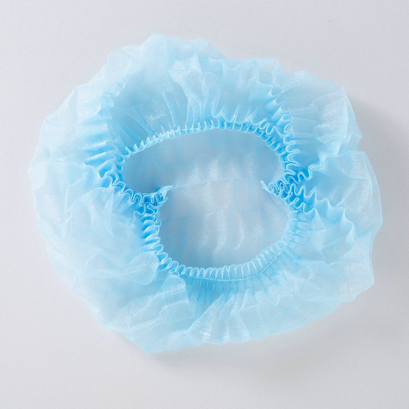 Disposable Headgear Non-woven Strip Cap Food Factory Workshop Dustproof Breathable Non-woven Headgear Strip Cap Hair Net
