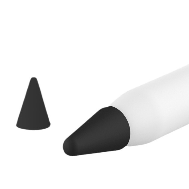 For Apple Pencil2 Generation Silicone Pen Case Tip Cap Ipad Stylus Silent Pen Tip Case