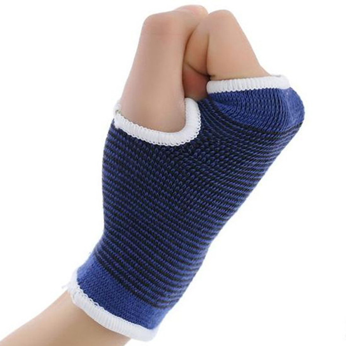 Factory direct selling sapphire blue palm fitness gloves breathable sweat-absorbent sports leisure protection protective gear wholesale men and women
