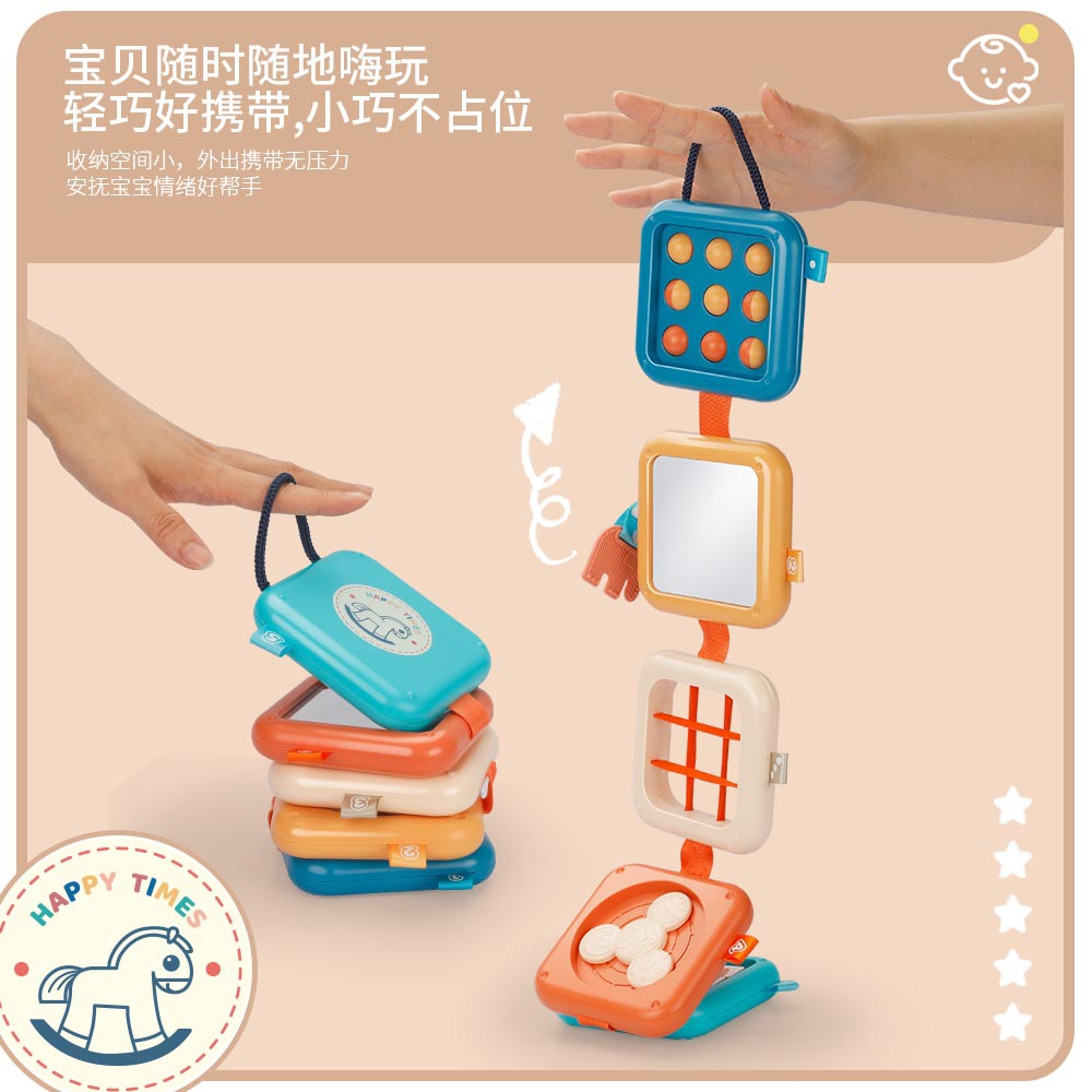 Cross-border New Baby Stacking Music Educational Enlightenment Smart Cube Toys Children's Early Education Polyhedron Toys