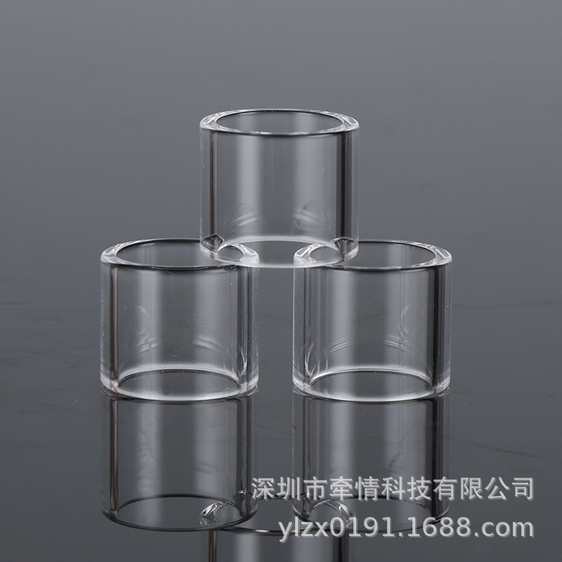 Wholesale Thick-Walled Quartz High Borosilicate Glass Tube Large Diameter Transparent Quartz Tube Small Diameter Cbd Glass Tube