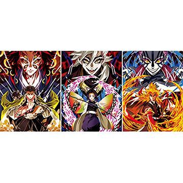 Demon Slayer 3D Anime Stereo Poster Lenticular Gradient Painting Demon Slayer Series Anime Poster Lenticular Painting Naked Eye 3D
