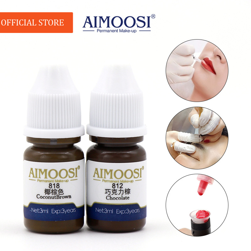 Tattoo Color Machine Manual Fog Eyebrow Plant Extraction Line Eyebrow Tattoo Color Quick Color Pattern Embroidery Color Emulsion