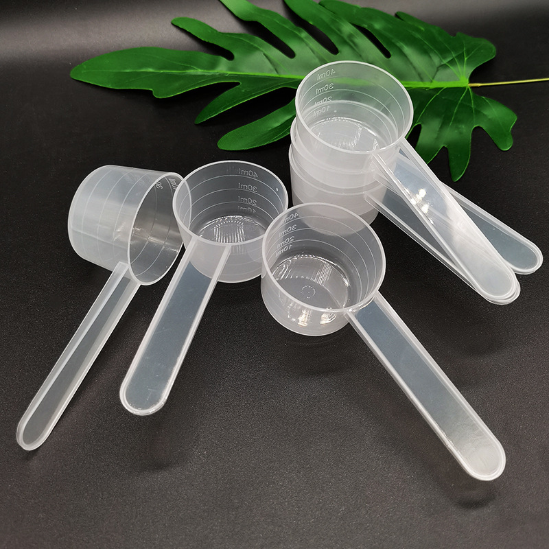 20g spoon 20g measuring spoon 40ml graduated transparent plastic liquid powder spoon 40ml bulk